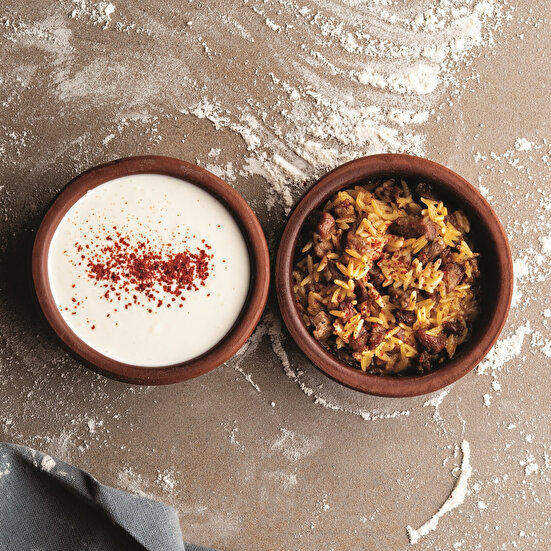 Fırında Arpa Şehriyeli Et