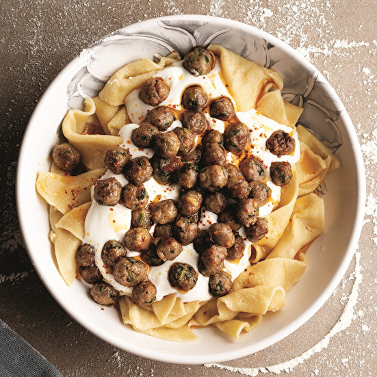 Köfteli Üçgen Hamur