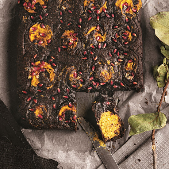Bal Kabaklı Narlı Brownie