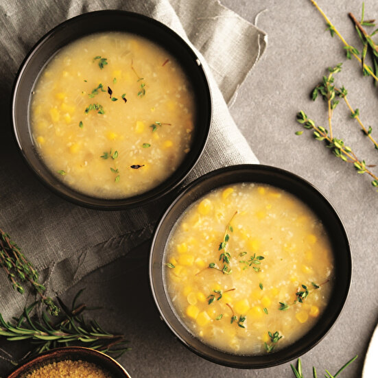 Bulgurlu Mısır Çorbası