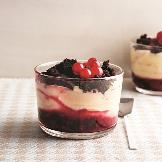 Kekli Orman Meyveli Kuplar