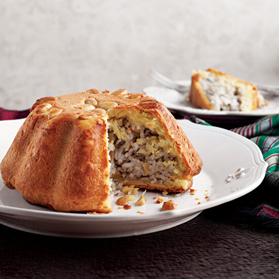 Tavuklu Perde Pilavı