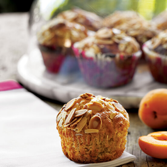 Kayısılı Tam Buğday Unlu Muffin