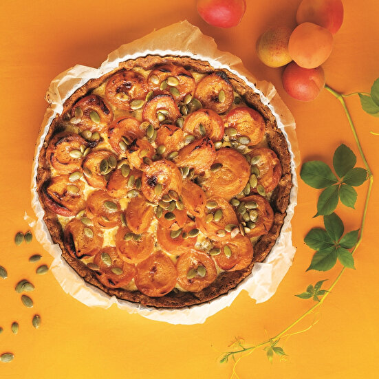 Kayısılı Çekirdekli Tart