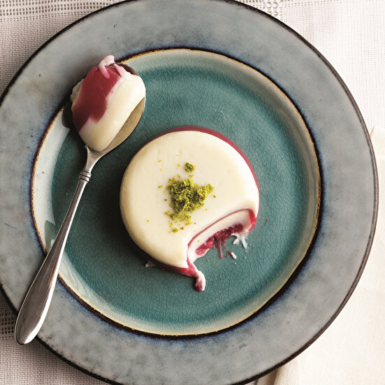 Hibisküslü Zebra Muhallebi