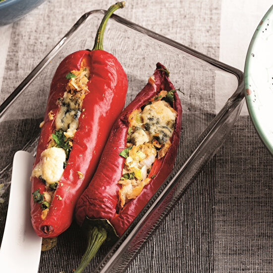 Ton Balıklı Biber Dolması