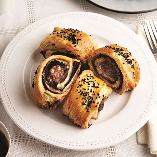 Köfte Patlıcanlı Rulo Milföy