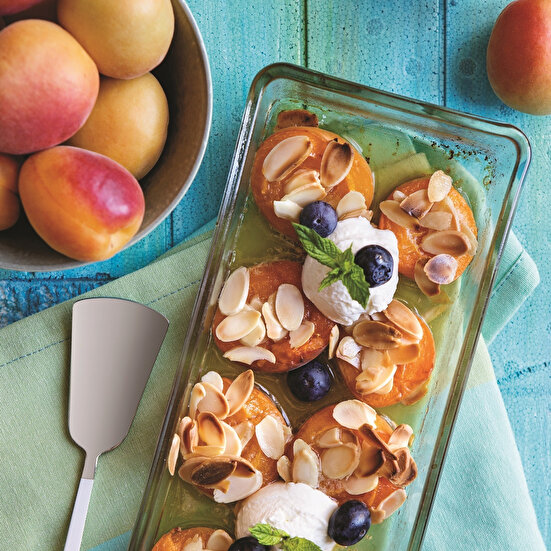 Fırında Pratik Kayısı Tatlısı