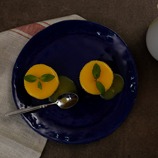 Yulaflı Limon Soslu Cheesecake