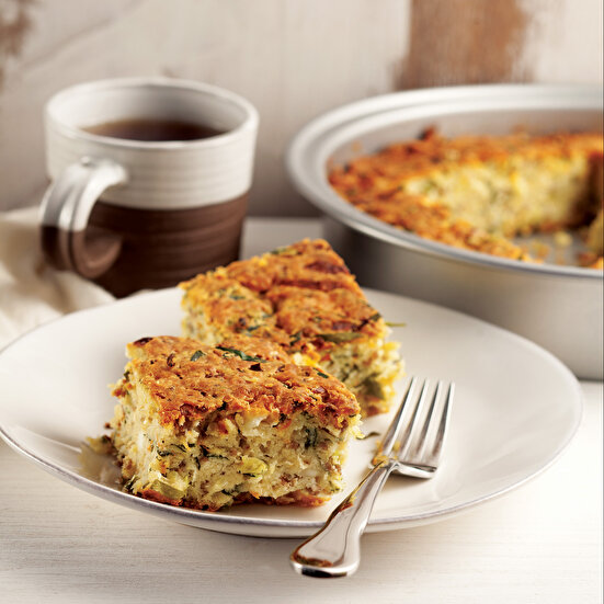 Soğanlı Pırasalı Kek