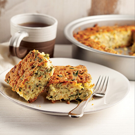 Soğanlı Pırasalı Kek