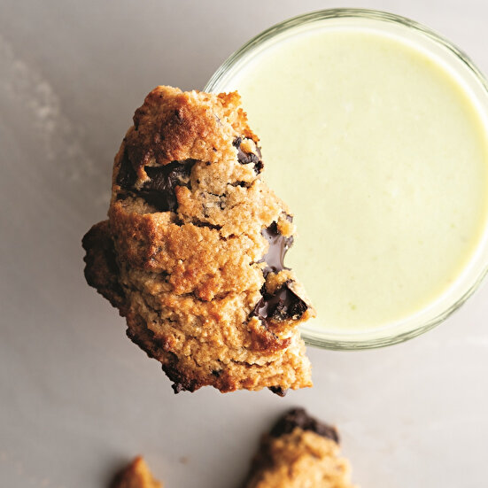 Glütensiz Parça Çikolatalı Kurabiye