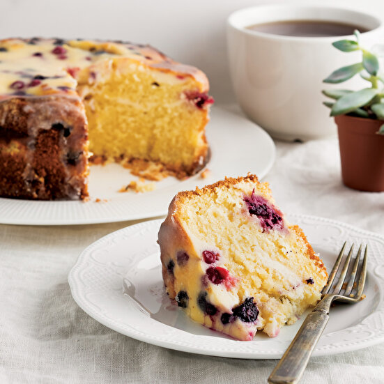 Orman Meyveli Cheesecake Kek