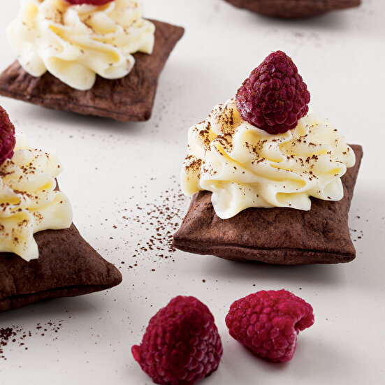 Beyaz Çikolatalı Kakaolu Milföy