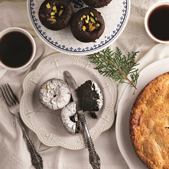 Vişneli Brownie Muffin