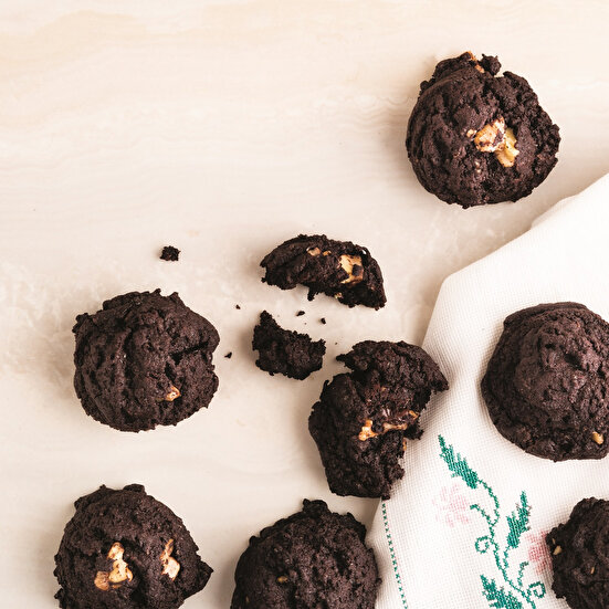 Cevizli Brownie Kurabiye