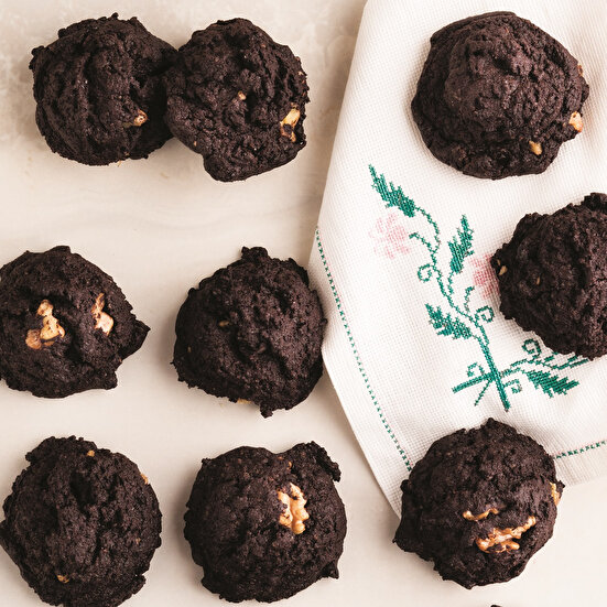 Cevizli Brownie Kurabiye