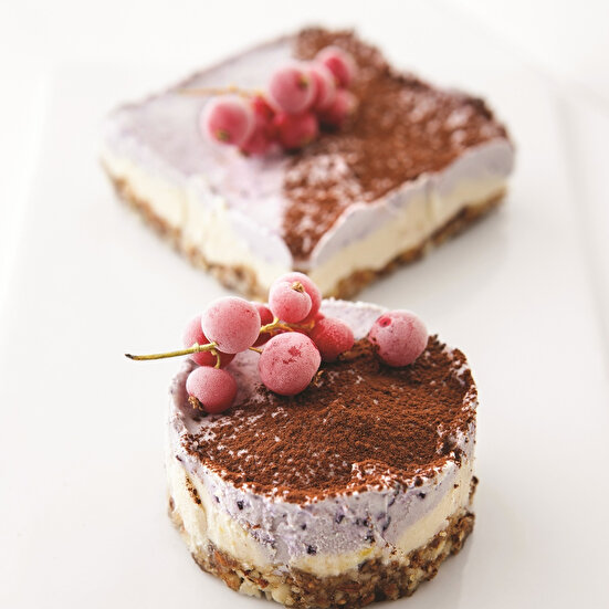 Yaban Mersinli Pişmeyen Dilimler