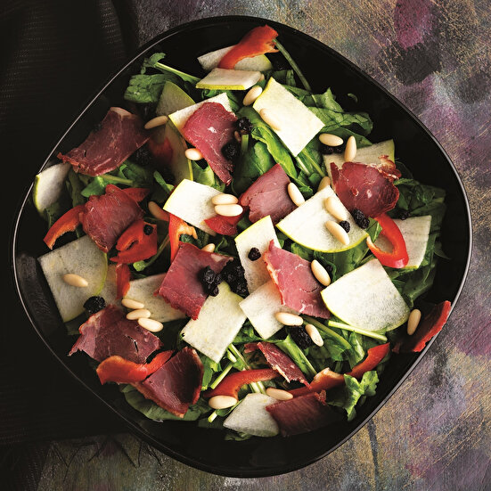 Pastırma ve Armutlu Salata