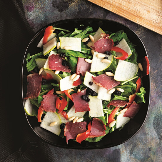 Pastırma ve Armutlu Salata
