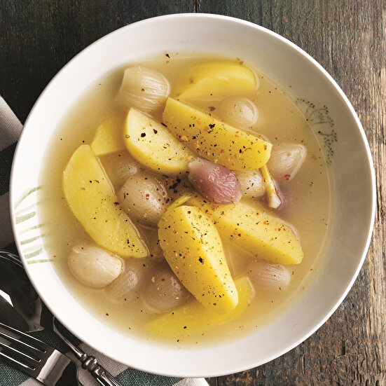 Kemik Suyuna Patates Yemeği