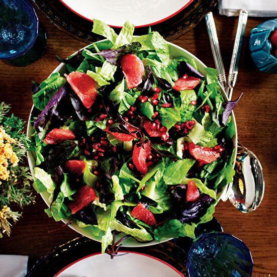 Greyfurtlu Narlı Yeşil Salata