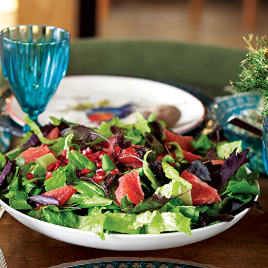Greyfurtlu Narlı Yeşil Salata