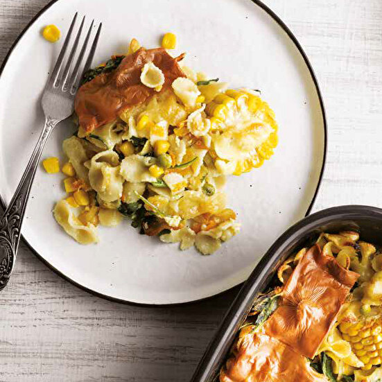 Sebzeli Fırın Makarna