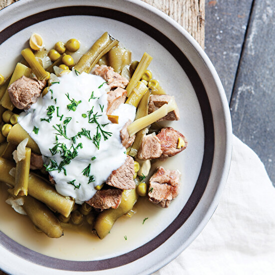 Etli Taze Sarımsaklı Bakla