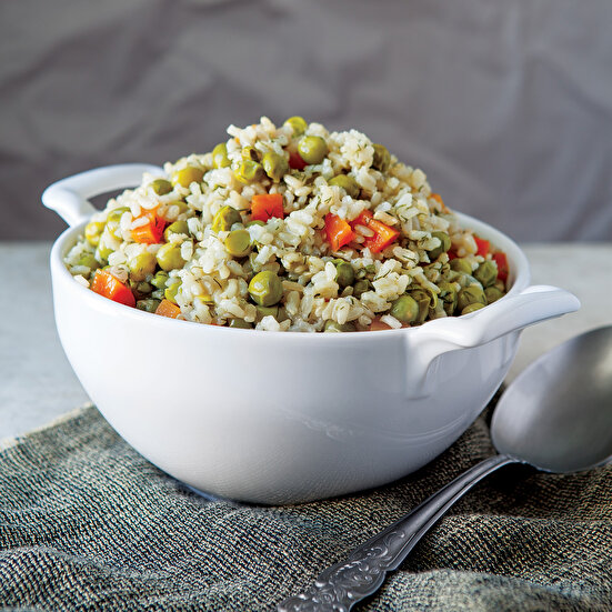 Sebzeli Kepekli Pilav