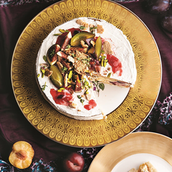 İncirli Erikli Pasta