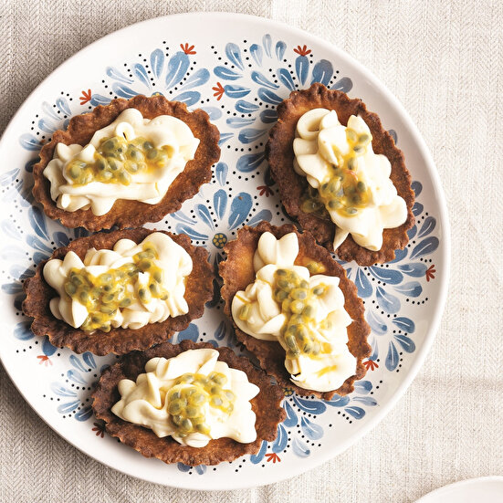 Pastacı Kremalı Passion Fruitli Tartolet