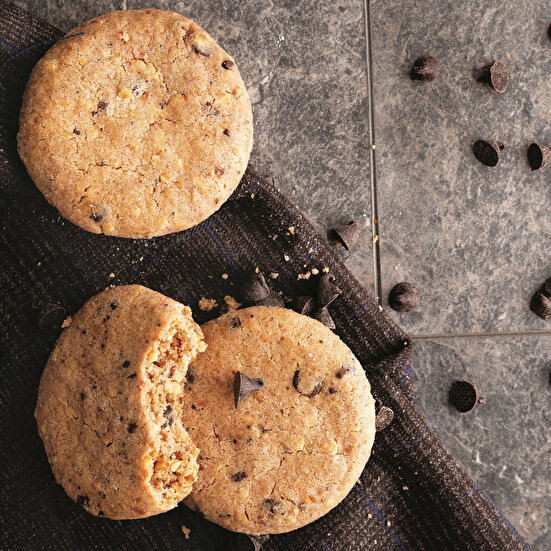 Damla Çikolatalı Kahveli Kurabiye