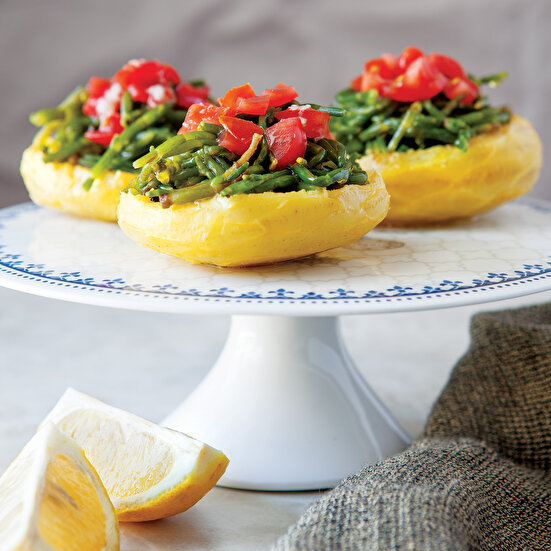 Enginar Yatağında Deniz Börülcesi 