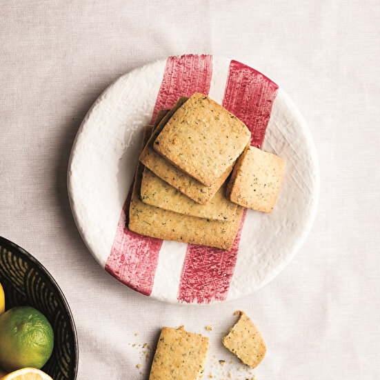 Çaylı Limonlu Kurabiye