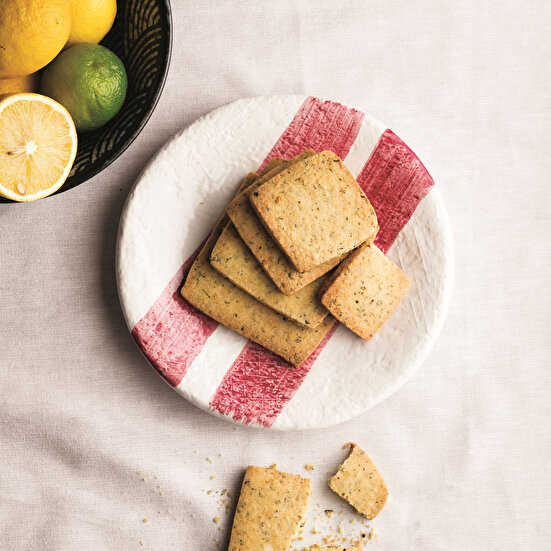 Çaylı Limonlu Kurabiye