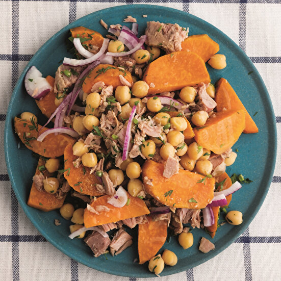 Ton Balıklı Tatlı Patates