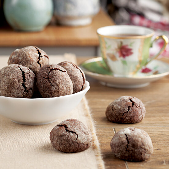 Çikolatalı Yer Fıstıklı Kurabiye