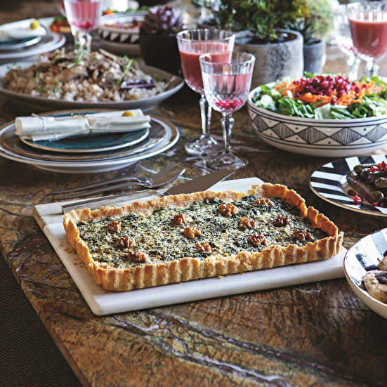 Ispanak ve Cevizli Kiş