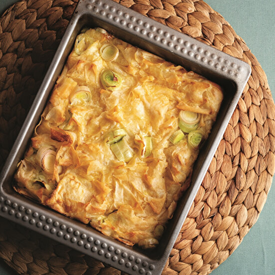 Pırasalı Pırtık Börek