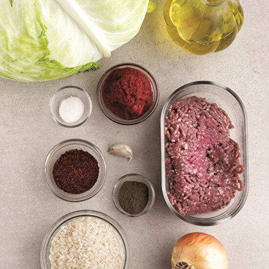 Etli Lahana Dolması