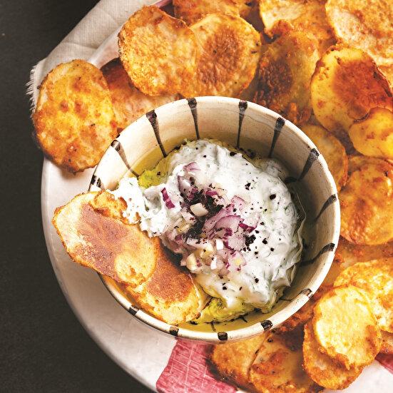 Fırında Patates Cipsi