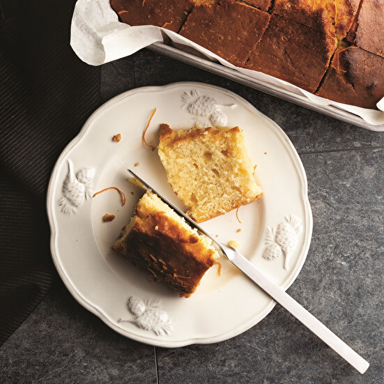 Portakal ve Kumkuatlı Islak Kek