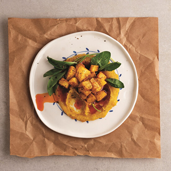 Bal Kabağı ve Sarımsaklı Patates