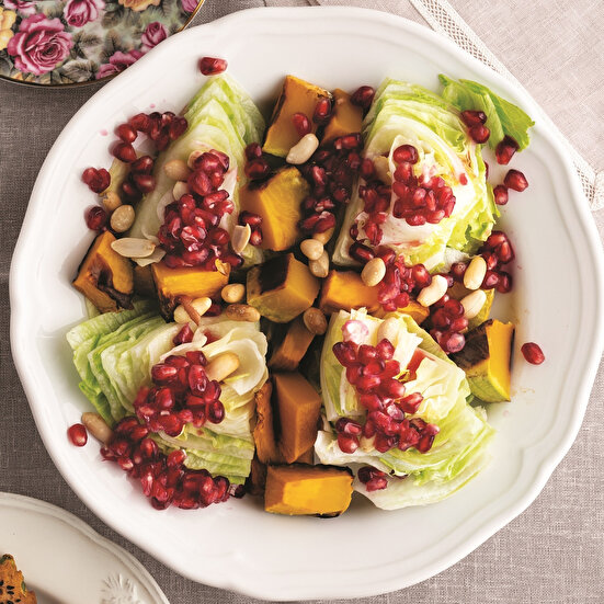 Közlenmiş Bal Kabaklı Salata