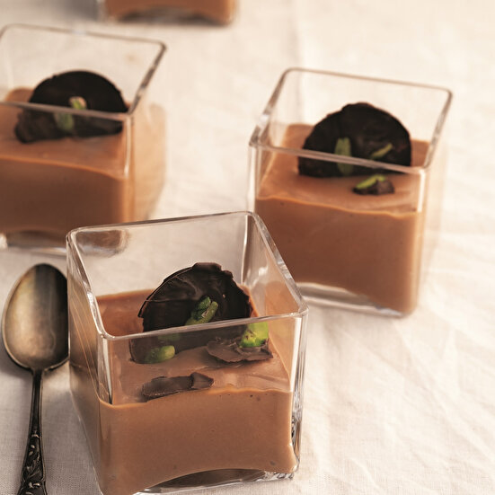 Duble Çikolatalı Puding