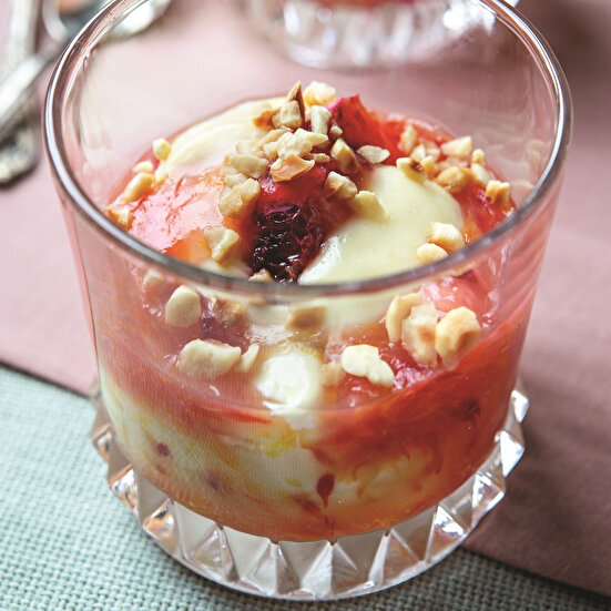 Kan Portakallı Sütlü Tatlı