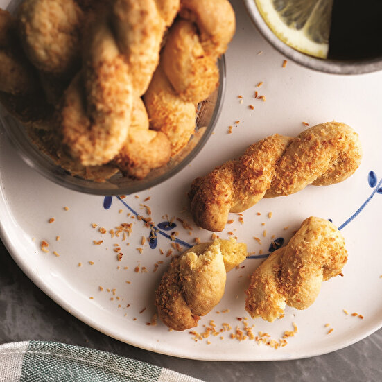 Limonlu Sarmal Kurabiye