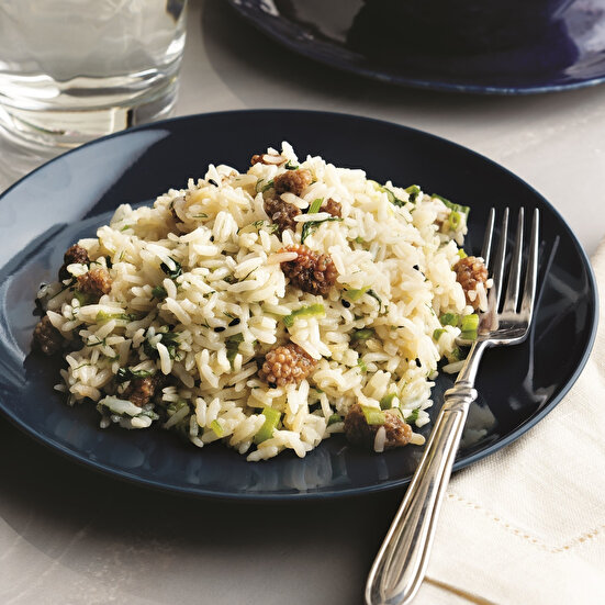 Beyaz Dutlu Pirinç Pilavı