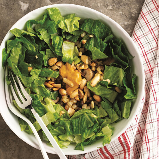 Mantarlı Marul Kasesi